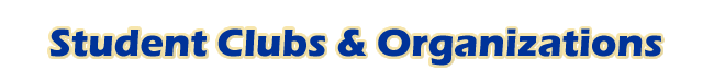 Student Clubs and Organizations